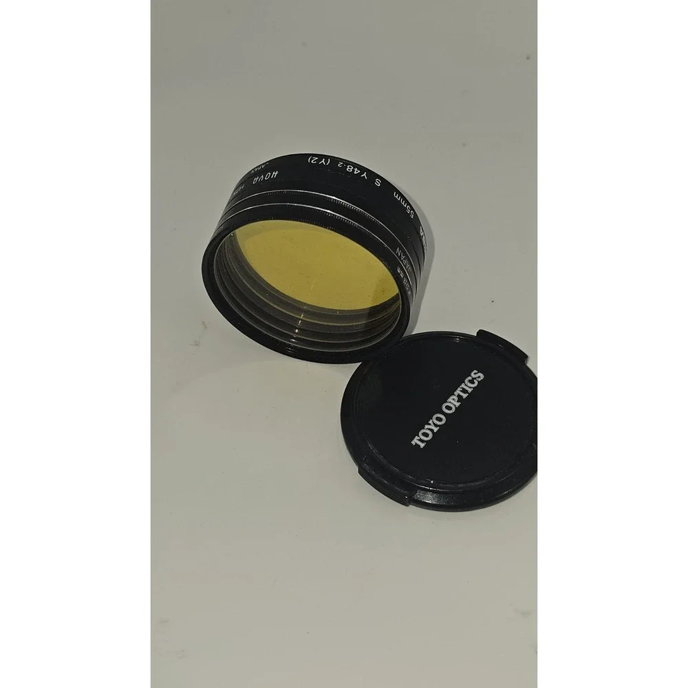 VTG 55mm Camera Lens Filters Japan HOYA HYC K2 Toshiba Y2 2X Aragon 1A‎ Minolta